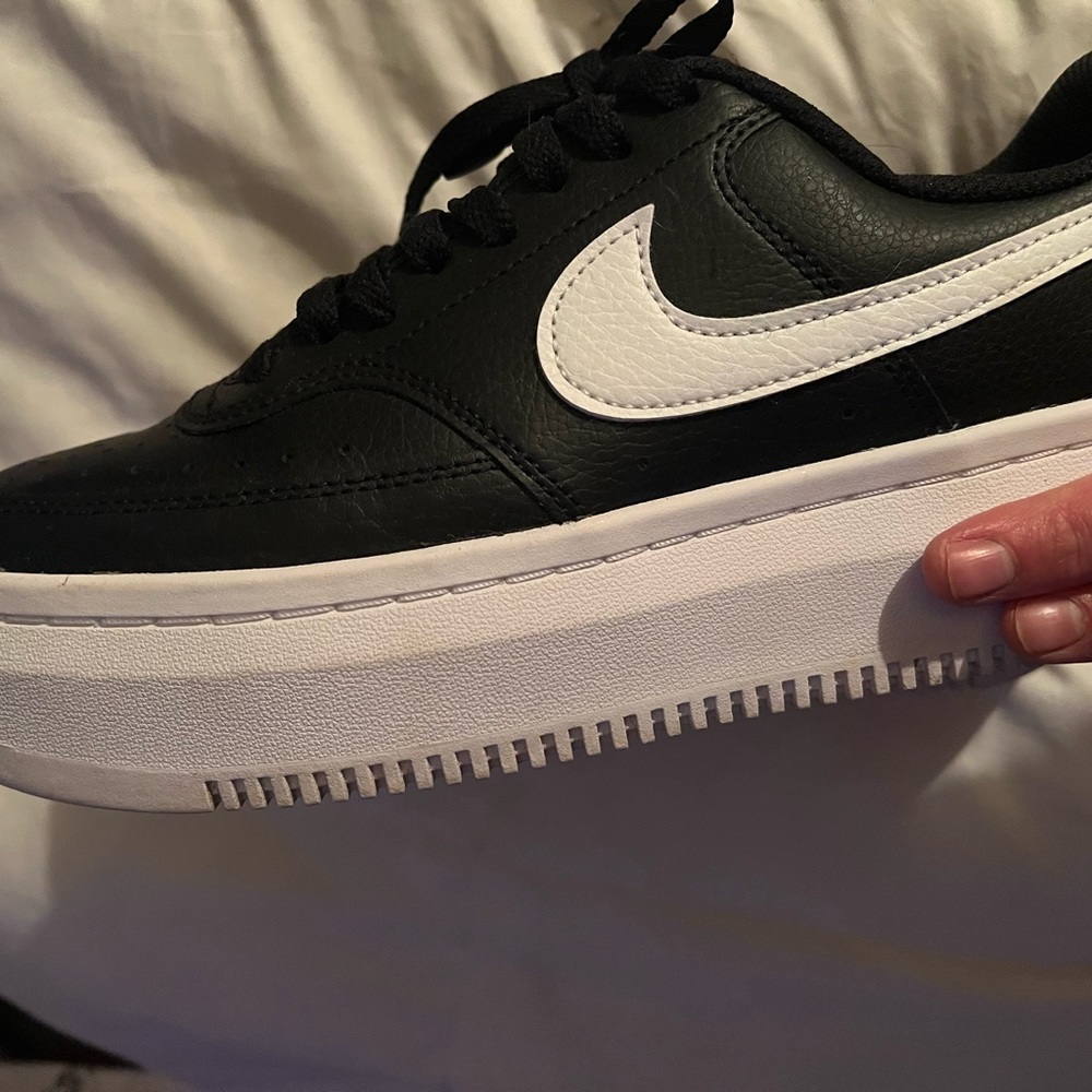 Black Platform Air Force 1’s